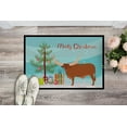 thumbnail image 2 of Caroline's Treasures BB9190JMAT Ankole-Watusu Cow Christmas Door Mat, Indoor Rug or Outdoor Welcome Mat 24x36 Doormat ,, 2 of 4