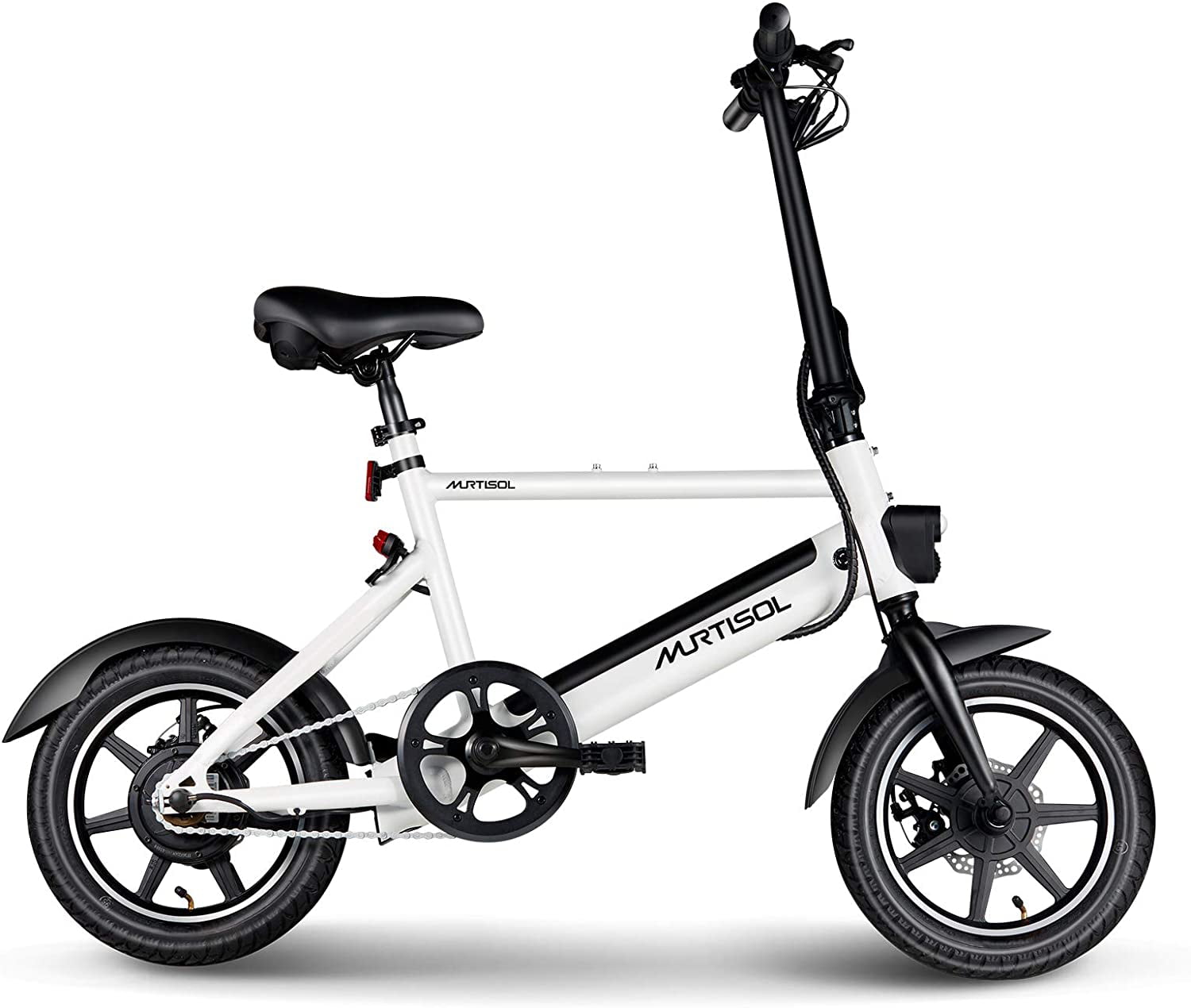 Murtisol 14"Electric Bicycles Ebike for Adult Aluminium Ebike Folding