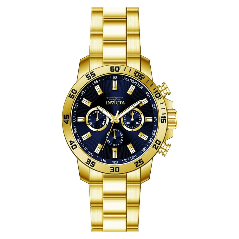 INVICTA Left handed 18K gold outlet plated Watch Regular Price $795