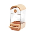 thumbnail image 4 of LOVIVER Automatic Unloader Automatic Pet Feeder, Easy to Clean Pets Water Bottle Food Container Automatic Feeder for Kitty Bird Ferret yellow and Genting, 4 of 8