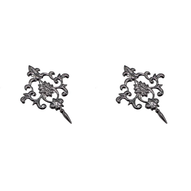Qarigey De accesorios para la cabeza, coronas artesanales, cuentas exquisitas de filigrana, joyería, adorno decorativo, colgante para pieza Accesorios de disfraces Negro B749 Qarigey AP016597-05