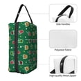 thumbnail image 5 of Uemuo Milk Tea Pattern Portable Toiletry Bags with Handle, Waterproof travel Make up Bags for Women, Large Capacity Travel Cosmetic Bags, 5 of 9