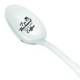thumbnail image 4 of I’m nocturnal give me coffee spoon  Engraved spoons  Gifts for a friend, 4 of 4