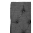 thumbnail image 3 of Cabecera Queen Size Trinity Arlo Gris Acero, 3 of 6