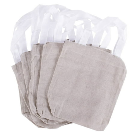 Natural Canvas Tote Bags Craft - 8