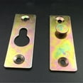 thumbnail image 1 of UPOUART 20Pcs Iron Photo Frame Hooks Golden 5.9x0.8in for Invisible Design Wall Hanging, 1 of 8