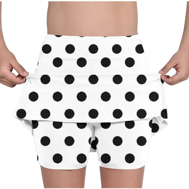 Zpanxa Girls Leggings Shorts Polyester Spandex Print Pattern Lightweight Recreational Sports Style 2-3 Years