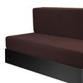thumbnail image 6 of jiaping 4 Pieces Cushion Covers, RV Seat Covers, Easy Fitted Soft Dinette Cushion dark brown, 6 of 8