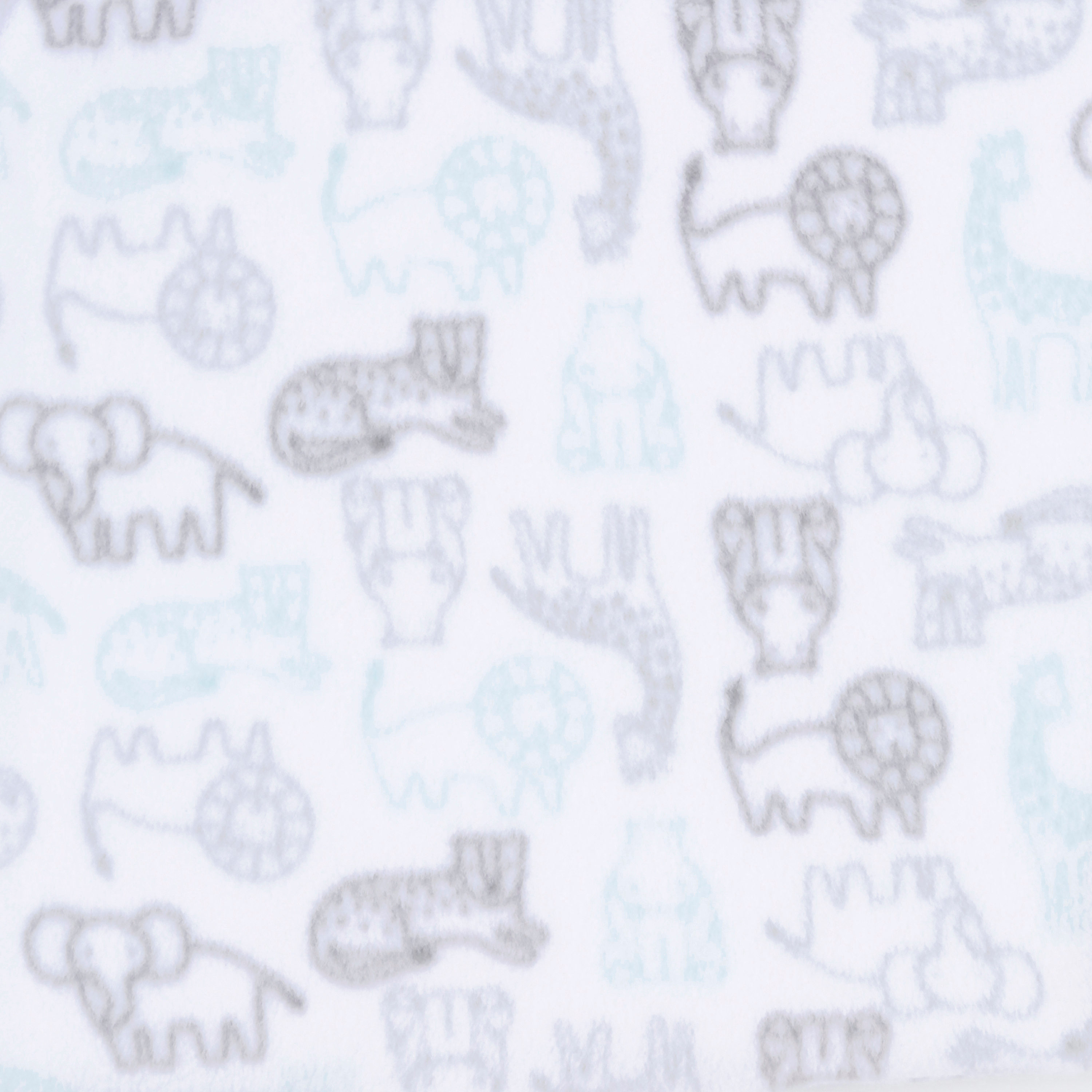 HALO Swaddle Micro-Fleece Tog 3.0, Animal Action, Newborn