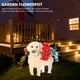 thumbnail image 4 of Cesta de flores para perros de dibujos animados, regalos de Navidad, animales de PVC en maceta para interiores y exteriores, 4 of 9