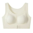 thumbnail image 5 of XIYON Bras For Women Front Closure Adjustable Yoga Sports Bra For Female Posture Corrective Back Support Non Wired Comfortable Fit For All Seasons Comfortable, 5 of 5