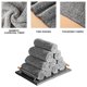 thumbnail image 3 of Paños para platos, trapos absorbentes para platos de cocina para lavar platos, paño de limpieza de secado rápido, 20*20cm, paquete de 10, 3 of 7