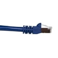thumbnail image 3 of CableWholesale 50 Foot Blue Cat6a Ethernet Patch Cable, Snagless/ Boot with RJ45 Connector, 500 MHz, 26 AWG, F/UTP Shielded Construction, Internet Patch Cable, 3 of 5