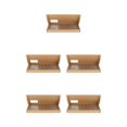 thumbnail image 2 of Injueey Vitrina de teclas de plástico reutilizable, escaparate de estilo único, caja de colección transparente, compatibilidad con 3 capas, Type2 NO2, 2 of 6