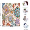 thumbnail image 4 of Pioneer Flower Floral Print Pattern Blanket,Comfortable Soft Lamb Wool Throw Blanket,All Season,Warm Lightweight Blankets for Sofa Bed Couch Living Room Chair,30"x40", 4 of 4