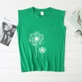 thumbnail image 3 of Womens Summer Tops, Dandelion Muscle Tank Top Women Meditation Yoga Shirts Summer Vacation Graphic Tank Top Sleeveless Tees Vest, 3 of 4