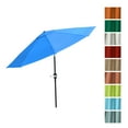 thumbnail image 6 of Pure Garden 10FT Patio Umbrella - Vented Canopy with Tilt (Brilliant Blue), 6 of 8