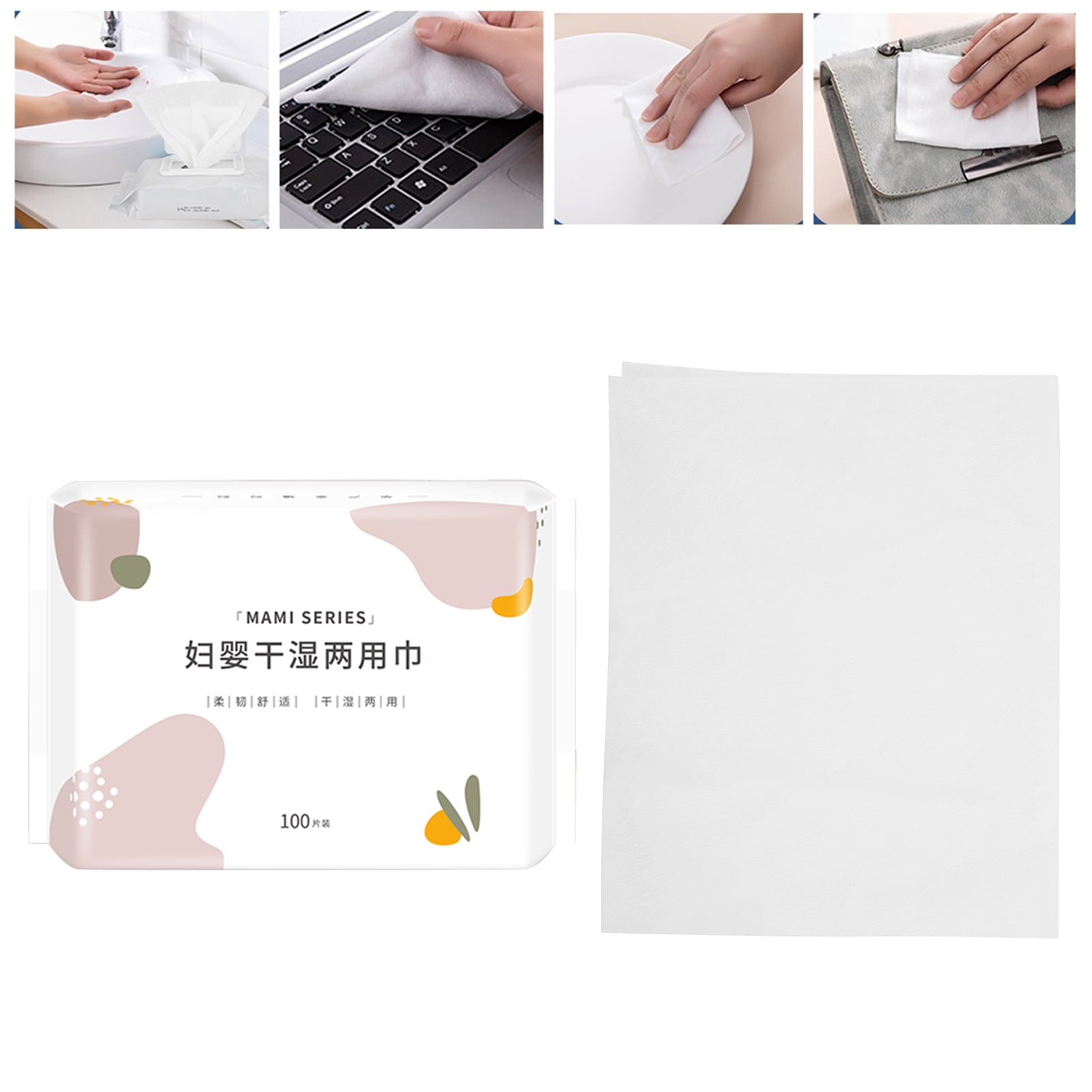 Baby Dry Wipes, Baby Use Tissue Easily Use Exquisite Packaging For Home