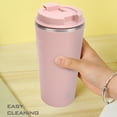 thumbnail image 4 of Taza de Café Mezcladora Auticica, Taza de Mezcla Auticica de Acero inoxidable de 400ml, Taza de Café magnética recargable USB Impermable Vehículos de Oficina Enicina, 4 of 7