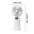 Desk Fan Fan Portable Humidifier Fan Box Fan Air Conditioner Cooling Fan in Clearance 2024 New