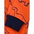 thumbnail image 3 of QEFJNO Toddler and Little Boys Cotton Pull On Active Jogger Pants Casual Sweatpants with Drawstring Size 2-7T, 3 of 8