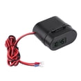 thumbnail image 3 of Motocicleta USB Teléfono GPS Con Enchufe De Encendedor De Cigarrillos Y Pantalla De Voltaje Para El Manillar O La Varilla De Espejo Retrovisor, 3 of 7