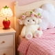 thumbnail image 5 of Rose Bouquet Hat Plush Lamb Doll Pillow, Plush Lamb Doll Pillow, Rose Bouquet Plush Doll, Cute Lamb Pillow for Kids, Soft Plush Toy with Rose Hat for Gift Giving, 5 of 6