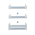 thumbnail image 7 of Ktaxon 3/5/10 Tier Layer Shoe Rack Storage Organizer Cabinet Shelf Space Saving, 7 of 7