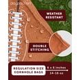 thumbnail image 3 of Play Platoon Weather Resistant Cornhole Bags - Set of 8 Regulation Corn Hole - Dark Brown & Light Brown - Durable Duck Cloth Corn Hole for Tossing Game, Includes Tote Bag, 3 of 7