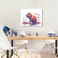 thumbnail image 5 of Lsque Watercolor Butterfly Guinea Pig Print Wall Art – Decorative Picture for Living Room, Bedroom, and Office (Horizontal), 5 of 6