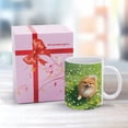 thumbnail image 4 of Cute Pomeranian Dog Design Coffee Mug - 11 OZ Tea Cup - Gift for Dog Moms and Pomeranian Enthusiasts, 4 of 8
