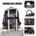thumbnail image 3 of FORMRS Mini Backpack Purse for Women Travel Daypack Casual Shoulder Bag, Black Roses, 3 of 7
