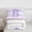 Purple B, variant on Erosebridal Glitter Print Personalized Initial E Girl Full Size Comforter Sets 3 Pieces,Kids Teens Purple Bow Geometric Stripes Bedding Sets,Pink Reversible