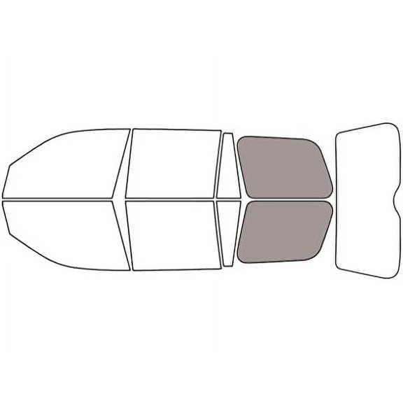 Avery Dennison NR Nano Ceramic IR Window Tint Kit Compatible with Honda Pilot 2003-2008 - Cargo -