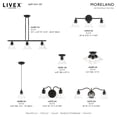 thumbnail image 2 of 46480-04 Livex Lighting Moreland - 1 Light Pendant In Transitional Style-12.5 Inches Tall and 6.25 Inches Wide-Black Finish    -Traditional, 2 of 9