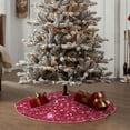 thumbnail image 6 of Bingfone Christmas Tree Skirt Mat Christmas Decoration Interior 36"-Pink Glitter, 6 of 8
