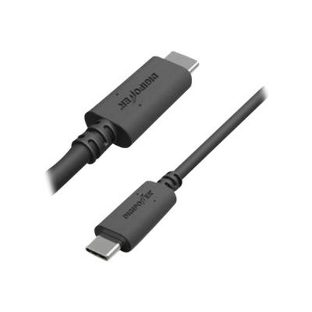 re-fuel - Câble USB - 24 Broches USB-C (M) à 24 Broches USB-C (M) - 3.3 ft - Noir