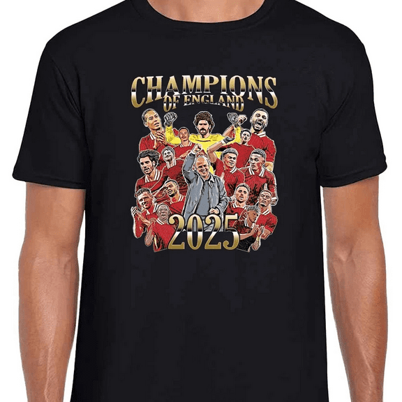 Liverpool England 2025 Champion Inspired Unisex T-Shirt