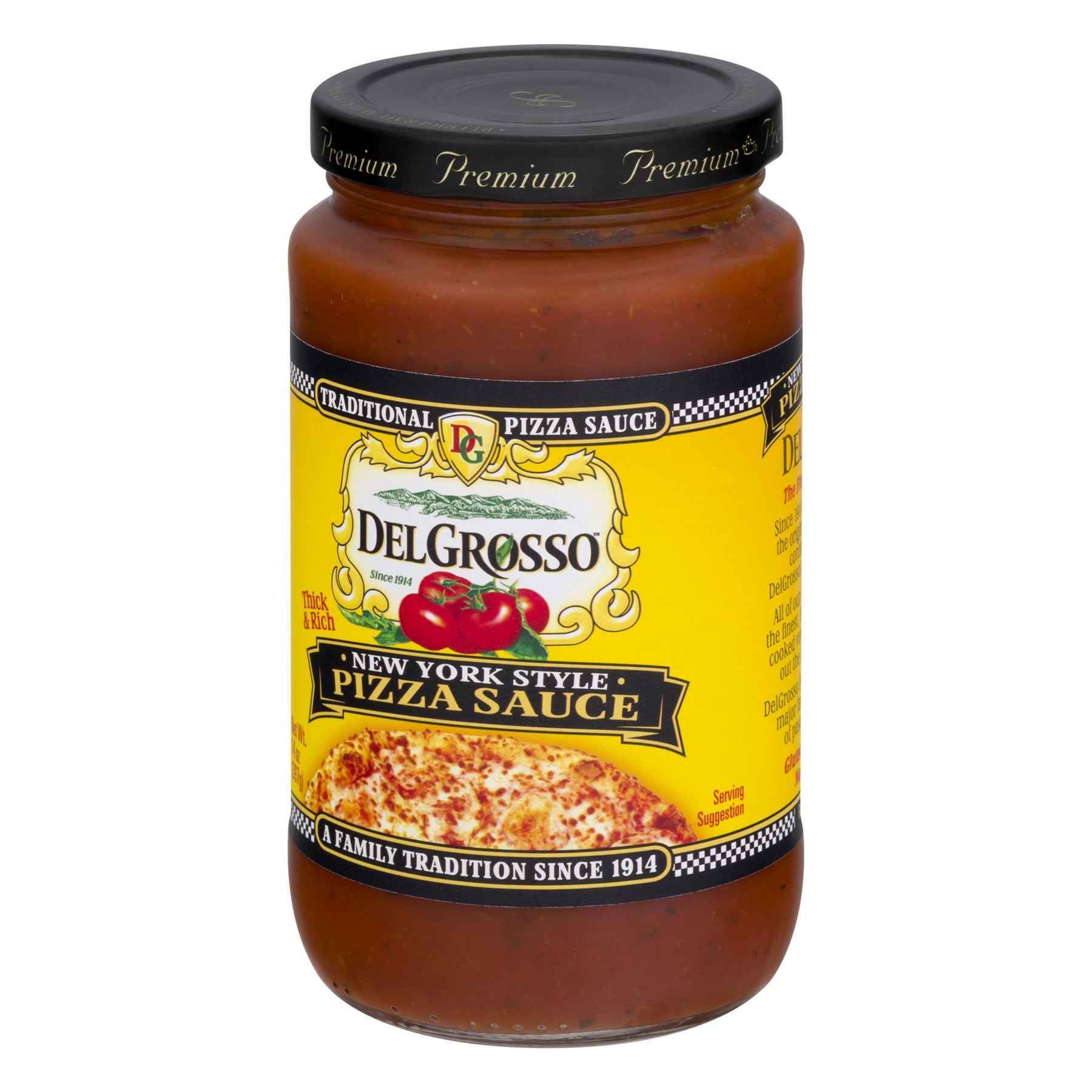 DelGrosso All Natural Pizza Sauce New York Style