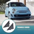 thumbnail image 4 of Car Left & Right Door Mirror Flag Cover Molding Triangle Cover for 500 2012-2019 1SH17KX7AA 1SH16KX, 4 of 5