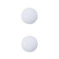 thumbnail image 2 of Bearachild Cerradura de la puerta Almohadilla protectora Engrosamiento Autoadhesivo Después de la forma de golf Almohadillas de pared de silicona Blanco 2piezas, 2 of 6