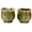 Green Onyx, variant on Radicaln White Marble Shot Glass Set of 2 – 2 inch Handcrafted Mini Sake Cups for Whiskey, Espresso, Liqueur – Elegant Stone Barware for Home & Gift Collection