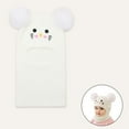thumbnail image 4 of VNKIDY Kids Hats Winter Adorable Knitted Children Hat With Cute Animal Face Design Fluffy Pom Attached Scarf Warm Winter Accessory For Cold Weather Trendy Headwear, 4 of 5