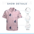 thumbnail image 7 of High Quality Hawaiian Shirts for Men Short Sleeve Aloha Beach Shirt Floral Summer Casual Button Down Shirts Blouses PPPT8S, 7 of 7
