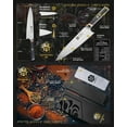 thumbnail image 2 of Kessaku 8-Inch Chef, 7-Inch Santoku, 6-Inch Nakiri, 4-Inch Paring - Spectre Series Knife Set - Forged High Carbon Japanese AUS-8 Stainless Steel - Pakkawood Handle with Blade Guards, 2 of 12