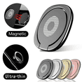 thumbnail image 3 of Thinnest Cell Phone Ring Holder Kickstand for iPhone & Samsung Galaxy, 360 Degree Rotation Finger Ring Stand Phone Grip for Magnetic Car Mount, 3 of 9
