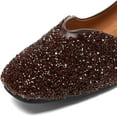 thumbnail image 6 of Women Flats ballet Rhinestone Dressy Casual Wedding Comfortable Shoe, 6 of 7