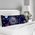 thumbnail image 2 of ABPHOTO Galaxy Sun And Moon Body Pillow Covers Pillowcase Throw Pillows 20x60 inch, 2 of 2