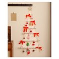 thumbnail image 4 of Tyidzon Wall Pediments Christmas Tree with Lights and Accessories, Wood Hanging Christmas Tree As Rustic Christmas Decor for Ornament Display, 4 of 7