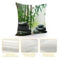 thumbnail image 4 of Orinice Bamboo Graphic Decorative Men Women Boy Girl Room Cushion Throw Pillow Cover with Zipper Closure, Multipurpose Pillow Case for Home Couch Living Room Bed Sofa, 1PC 22x22in, 4 of 5